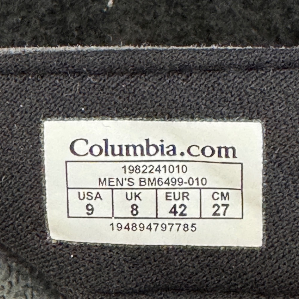 Columbia PFG Men Black Rostra Beach Flip Flop Sandals BM6499-010 Size 9 - Picture 5 of 6